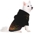 thumbnail image 2 of Fotbe Colorful Sparkling Sudadera con Estampado para Perros Pequeños – Suéter con Capucha para Mascotas, Tela Suave de Forro Polar con Bolsillo-Large, 2 of 7