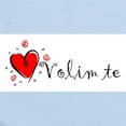 thumbnail image 2 of CafePress - I Love You [Bosnian] Infant Bodysuit - Baby Light Bodysuit, Size Newborn - 24 Months, 2 of 4