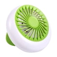 thumbnail image 3 of Ventilador eléctrico portátil recargable por USB de 3 velocidades - Blanco, 3 of 5