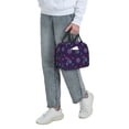 thumbnail image 6 of Naloa Purple Dreamcatcher1 Print Lunch Box for Women Men,Insulated Lunch Bag,Lunchbox,Thermal Leakproof Cooler,Reusable Lunch Tote Bag for Work School Travel Picnic, 6 of 7