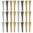 thumbnail image 1 of Cone Bead Caps Assorted Color Flower Bead Cap Cone 60Pcs 1.2x0.3x0.1In, 1 of 4