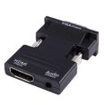thumbnail image 1 of 1080P HDMI Female to VGA Male with Audio Output Cable Converter Adapter, 1 of 5