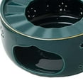 thumbnail image 4 of DOLITY Ceramic Teapot Holder Tealight Candle Warmer Blue, 4 of 4