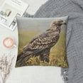 thumbnail image 2 of Orinice Bird Grass Field Jigsaw Puzzle Home Decorative Throw Pillow Cover for Couch Sofa Bed - High-Quality Short Plush, 1PC 22x22in, 2 of 5