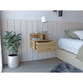 thumbnail image 5 of Mesa Noche Flotante Macadamia Diseño Moderno Excelsior, 5 of 5