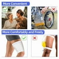 thumbnail image 5 of Catheter Leg Bag Holder 2 Count- Fabric Urine Sleeves, Secure Drainage, Adjustable Straps for Men, Women M, 5 of 7