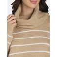 thumbnail image 4 of Dreamers by Debut Women’s Cowl Neck Sweater with Long Sleeves, Midweight, Sizes XS-XL, 4 of 5