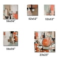 thumbnail image 4 of Designart "Expressions of Modernism VI" Modern Midcentury Metal Wall Art Prints Set, 4 of 5