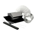 thumbnail image 4 of Broan Roof Vent Kit RVK1A - Flexible 8 Ft Duct, Steel Cap - Roof Vent & Cap, Black, 4 of 5