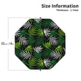thumbnail image 2 of Pofeuu Tropical Leaves1 Print Coasters for Drinks, 4Pack PU Leather Coasters, Bar Drink Coasters for Tabletop Protection, Furniture from Damage-Octagon, 2 of 6