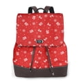 thumbnail image 1 of Easygdp Christmas Mochila de Cuero para Mujeres, Bolso de Hombro, Bolsos de Mano de Moda para Trabajo y Viajes, 1 of 4