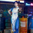 thumbnail image 2 of [Officially Licensed] Street Fighter 6 Chun-Li Costume Full Set for Halloween, L, 2 of 11