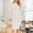 White, variant on Women's Casual Dress Women's Ribbed Basic Casual Midi Dress Long Sleeve Bodycon Ruched Club Dresses White M