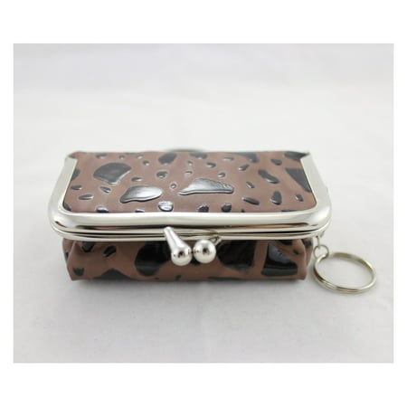 Rectangle Locket Jewelry Travel Case - Brown - 4L x 2.6W in.