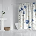 thumbnail image 3 of Waterproof Daisy Shower Curtain 72x84 Inch Colorful Floral Polyester Unique Shower Curtain for Bathroom Hotel Home Decor with 12 Plastic Hooks, 3 of 5