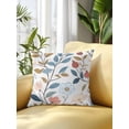 thumbnail image 2 of Outdoor Pillows Waterproof, Pastoral Botanical Bedding Throw Pillows with Insert for Couch Sofa Bed, Spring Summer Floral Farmhouse 18x18 Inch Pillowcases Decorative Camping Patio Pillow Set of 1, 2 of 8
