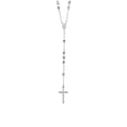 thumbnail image 1 of Rosary Chain and Large Bead Necklace in Sterling Silver 26 in, 1 of 3