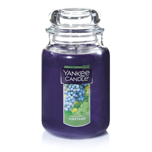 Tarro grande de 650 ml con aroma a viñedo de Candle Yankee Candle