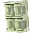 thumbnail image 1 of Caja de tarros de condimentos con tapa, organizador de condimentos de cocina, recipientes para condimentos, tarro, utensilios de cocina, caja de condimentos, estante de almacenamiento con ta, 1 of 4