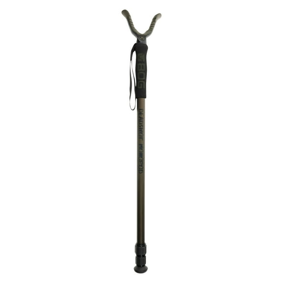BOG Deadshot Monopod. Aluminum, Foam Grip, Rubberized Shooting Yoke, External Twist Locks.