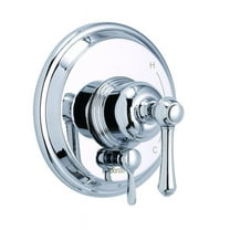 Danze D500457TC Opulence One-Handle Pressure Balance Valve-Only Trim and Treysta Cartridge, Chrome