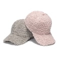 thumbnail image 3 of CoCopeaunt Lamb Feather CAP, Female Winter Face Small And Exotic With Sweet Baseball Cap To Keep Warm, 3 of 6