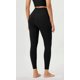 thumbnail image 4 of Leggings de yoga con cintura cruzada para mujer con bolsillo interior, fruncidos de 58,4 cm, 63,5 cm y 71 cm, 4 of 5