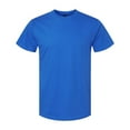 thumbnail image 5 of Gildan Softstyle Men's Midweight T-Shirt, Short Sleeve Classic Fit Cotton Tee, Royal, 3XL, 5 of 5