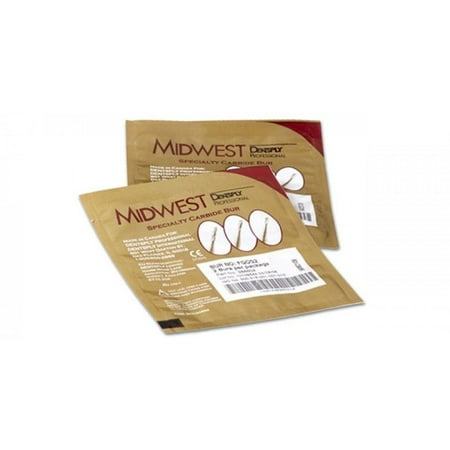 

Dentsply Professional Midwest metal cutting burs #1970 FG tapered dome 2-pack ( 388561 )