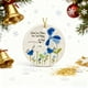 thumbnail image 5 of Colgante Acrílico Decorativo con Forma de Árbol y Flor Azul, 5 of 5