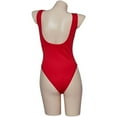 thumbnail image 6 of Red Pam & Tommy Retro-Inspired Pamela Anderson Sexy Jumpsuit  - Sexy One-Piece Swimsuit Bikini for Beach & Pool Parties, 6 of 7
