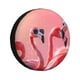 thumbnail image 1 of Balery Cool Flamingos Sunglasses Scene Cubiertas para Neumáticos - Protector Resistente para Neumáticos de Camioneta, SUV, Remolque, Camper y RV-15 inch, 1 of 6