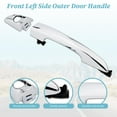 thumbnail image 3 of Front Left Side Outer Door Handle Compatible with Hyundai Sonata 2015 2016 2017 2018 2019 Replace# 82651C1110 82652C1010 15759578, 3 of 7