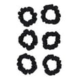 thumbnail image 6 of Scunci Mini Washable Scrunchie Hair Ties, Black, 6 Count, 6 of 8