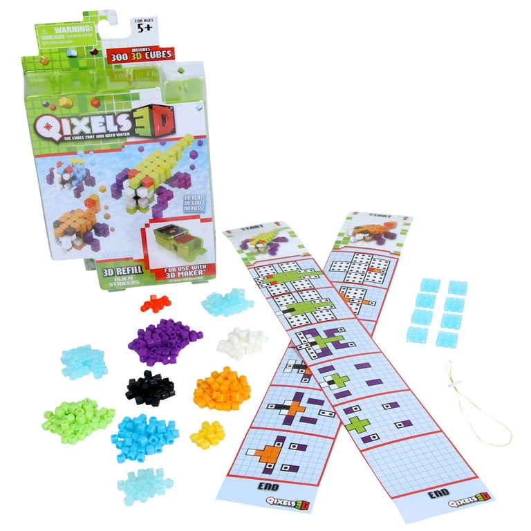 Qixels 3D Refill Pack Alien Strikers