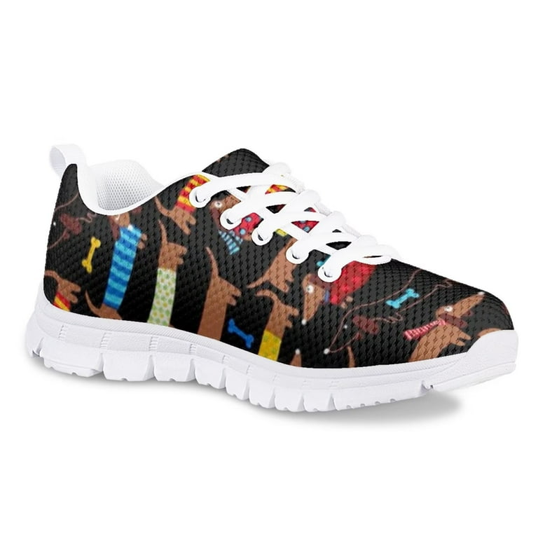 Cartoon Dachshund Sneakers Cartoon Dachshund Sneakers