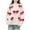 Red Sweaters for Winter, variant on XPMWRP Women's Printing Bow Winter Sweater Long Sleeve Loose Fit Casual Crewneck Knit Fashionable Sweaters Pullover Blue Free Size