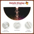 thumbnail image 5 of Bingfone Christmas Tree Skirt Mat Christmas Decoration Interior 48"-Colorful Sparkling, 5 of 8