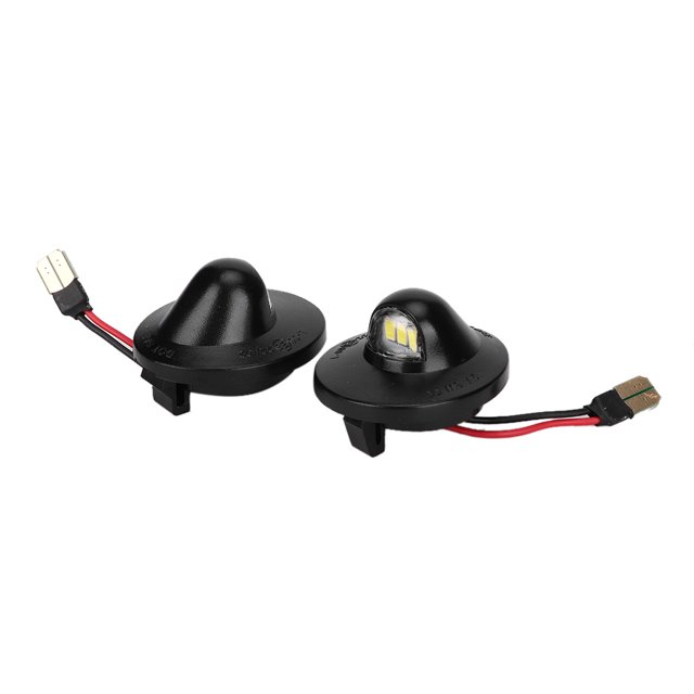 Luz De Señal De Lámpara De Placa De Matrícula De Coche, 1 Par, Compatible Con 1990-2014 DC12-24V