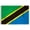 2x3 ft Nylon Flag, variant on AGAS Tanzania Flag 4x6 inch - 11" Plastic Pole 100% Polyester Stitched Edges Tanzanian Mini Flag on a Stick