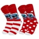 thumbnail image 1 of Zapatillas y calcetines Disney Stitch para mujer, paquete de 2, esponjosos y antideslizantes, 1 of 6