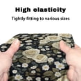 thumbnail image 7 of HELLHERO Rose Daisy Rollator Seat Back Cover Rollator Walker Seat Covers and Gift Option Anti-Slip Cover for The Elderly, 7 of 7