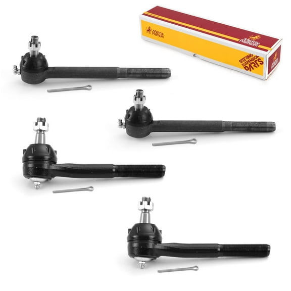 Metrix Premium Chassis Parts - 4 PC Inner & Outer Tie Rod End Kit Fits 71-72 Chevrolet C10 Pickup, 71-72 C10 Suburban, 71-72 P10 Van, GMC P15/P1500 Van, Replacement ES403L, ES415RL
