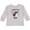 thumbnail image 3 of Inktastic Chinese Zodiac Year of The Rat Boys or Girls Long Sleeve Toddler T-Shirt, 3 of 5