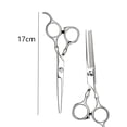 thumbnail image 2 of Tijeras de corte de pelo Kit de tijeras de adelgazamiento de peluquero/salón profesional para el hogar con peine, 2 of 5