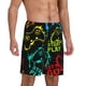 thumbnail image 2 of Fotbe Play Game Start Pantalones Cortos de Pijama para Hombre, Ropa de Dormir, Pantalones de Pijama Cortos para Hombre-X-Large, 2 of 6