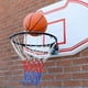 thumbnail image 4 of 2 piezas de red de aro de baloncesto de alta resistencia, marco de baloncesto, red de repuesto, accesorios de aro de baloncesto, cuerda tejida, red de pelota roja, blanca y azul adecuada, 4 of 7