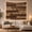 Rustic Boards, variant on Depiction Wood Plank with Realistic Detailed Consists Numerous, Mystical Fantasy for Space Lovers, Galaxy Room Decor, Housewarming Gift, Tapestry Wall Hanging for Bedroom and Dorm