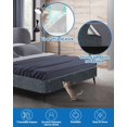 thumbnail image 3 of Protector de muebles para sofá para gatos, 78 x 15.7 pulgadas, alfombrillas autoadhesivas para rascar gatos, almohadillas para orejas recortables para pared, esquina, torre de gato y, 3 of 7