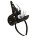 thumbnail image 4 of KAKOWELY Diadema de sombrero de bruja de Halloween con globo ocular espeluznante, aro de encaje para el cabello, diadema para disfraz de Halloween, accesorios de decoración para fiestas de cosplay, 4 of 4
